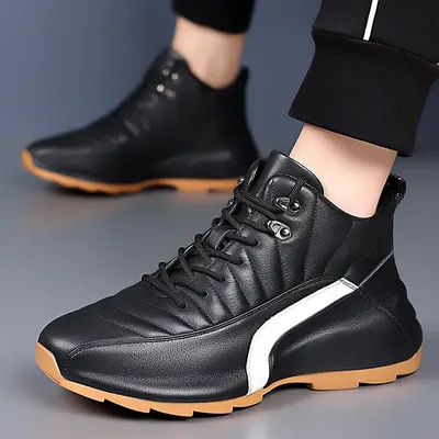 THICK-SOLED WARM SNOW BOOTS